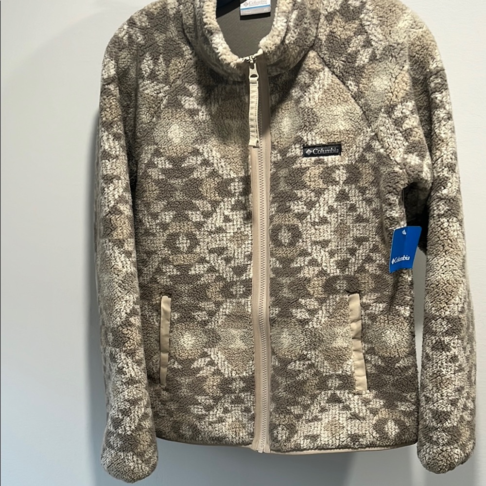 Columbia Beige Patterned Women's Jacket